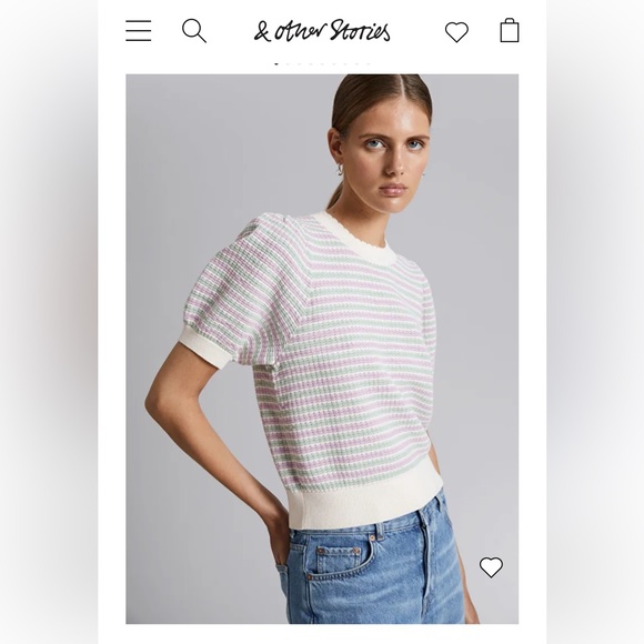 & Other Stories Sweaters - & other stories Scalloped Neck Knit Too